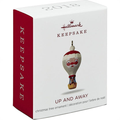 2018 Up and Away Hallmark Ornament (Hot Air Balloon) QXM8206
