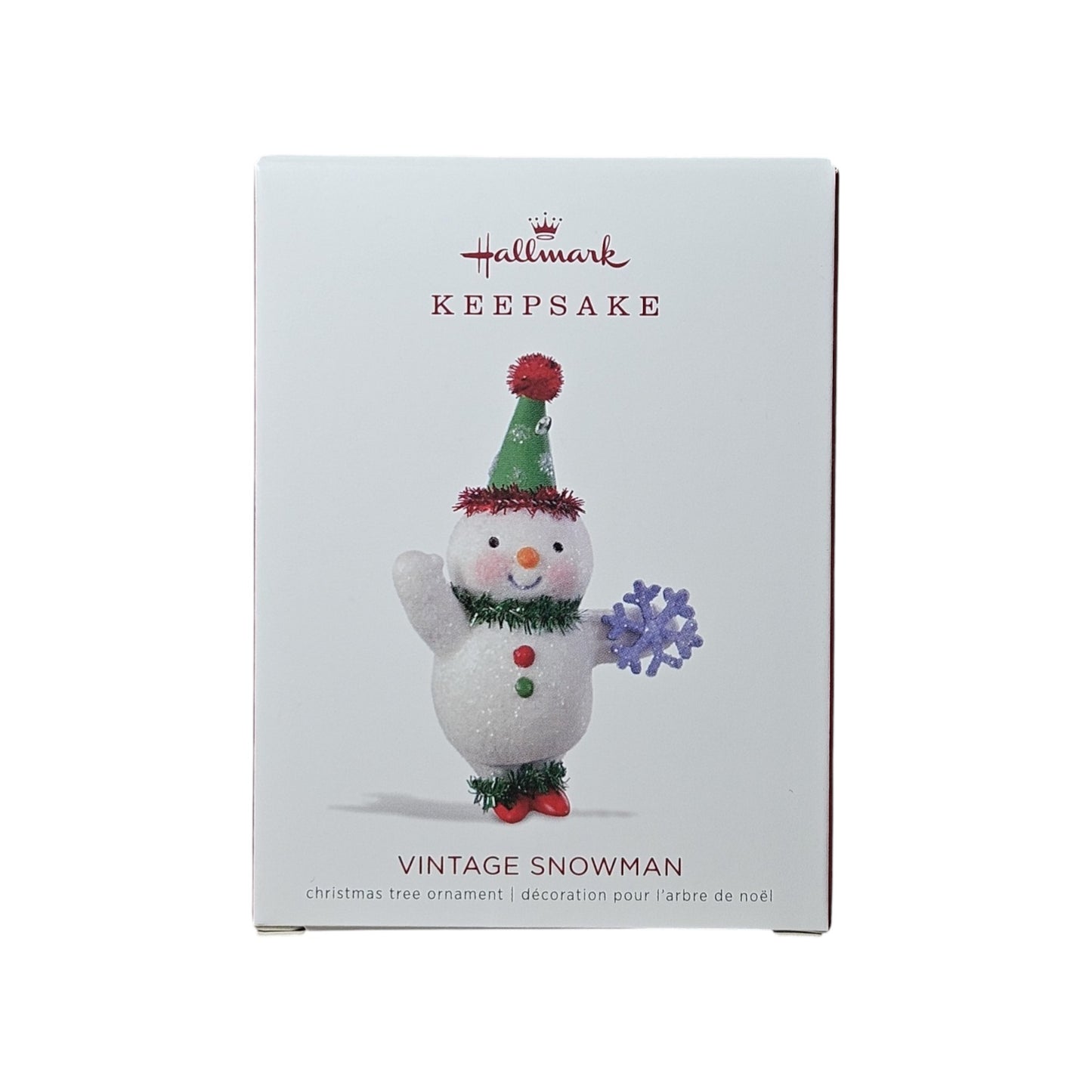 2018 Vintage Snowman Hallmark Ornament (Snowmen) LPR3575 Image2