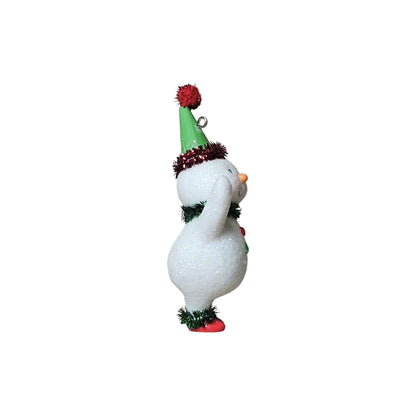 2018 Vintage Snowman Hallmark Ornament (Snowmen) LPR3575 Image3
