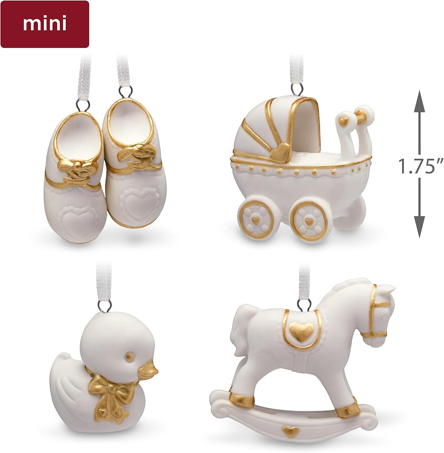 2018 Welcome Baby Ornament Set Hallmark Ornament (Baby) QXM9203