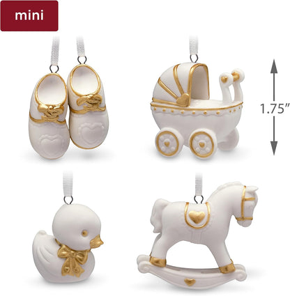 2018 Welcome Baby Ornament Set Hallmark Ornament (Baby) QXM9203
