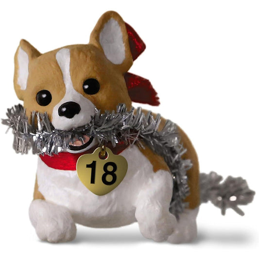 QX9346 2018 Welsh Corgi (Puppy Love) Image1