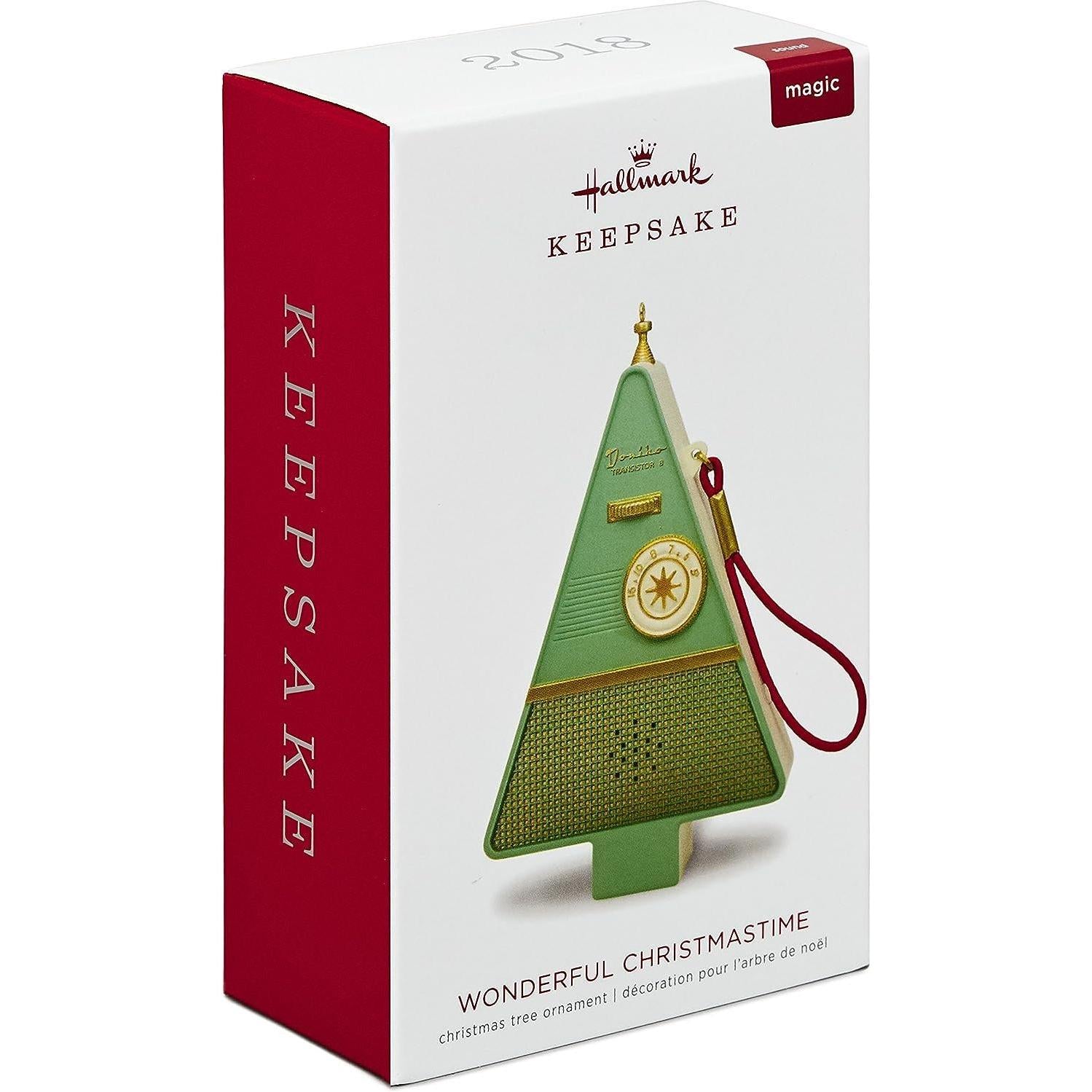 2018 Wonderful Christmastime Hallmark Ornament (Christmas Tree) QGO2066