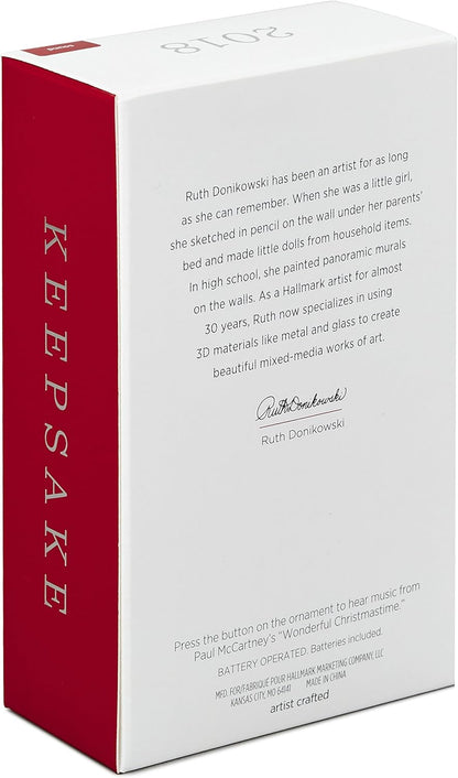 2018 Wonderful Christmastime Hallmark Ornament (Christmas Tree) QGO2066