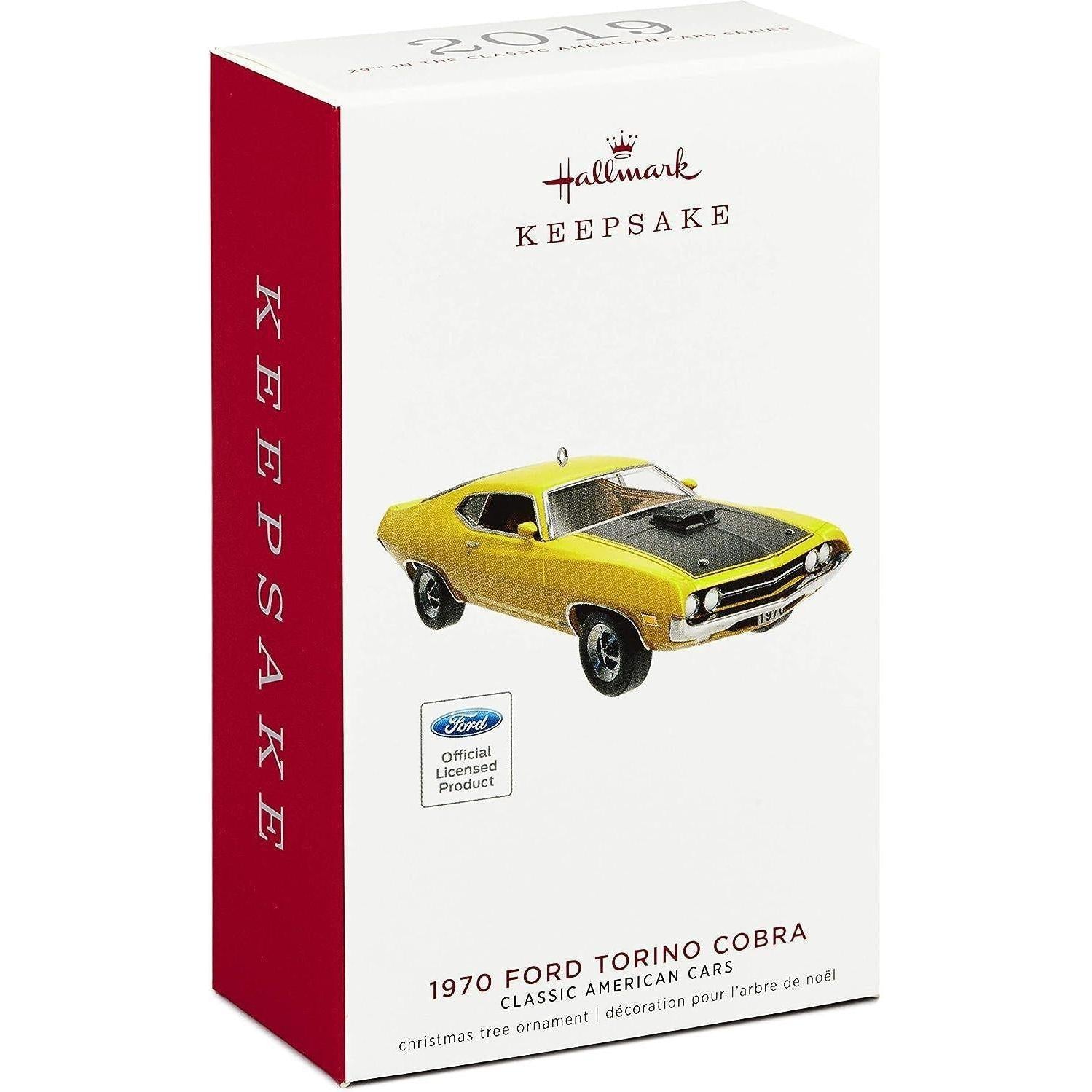 2019 1970 Ford Torino Cobra Hallmark Ornament (Classic American Cars) QXR9097