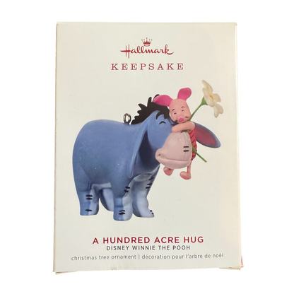 2019 A Hundred Acre Hug Hallmark Ornament (Winnie the Pooh) QXD6227