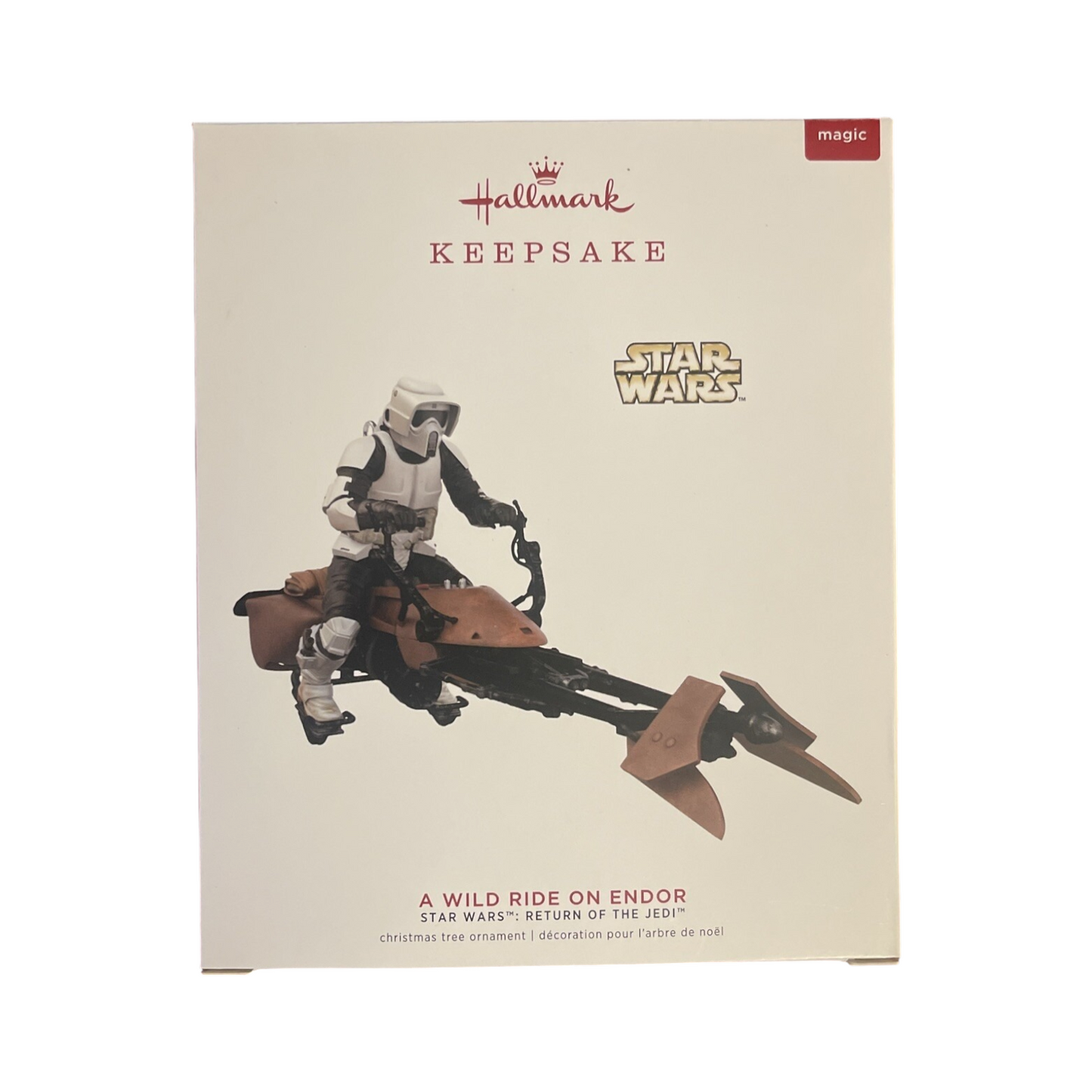 2019 A Wild Ride On Endor Hallmark Ornament (Star Wars) QXI3619