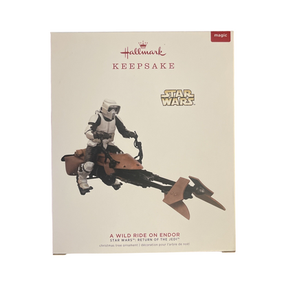 2019 A Wild Ride On Endor Hallmark Ornament (Star Wars) QXI3619