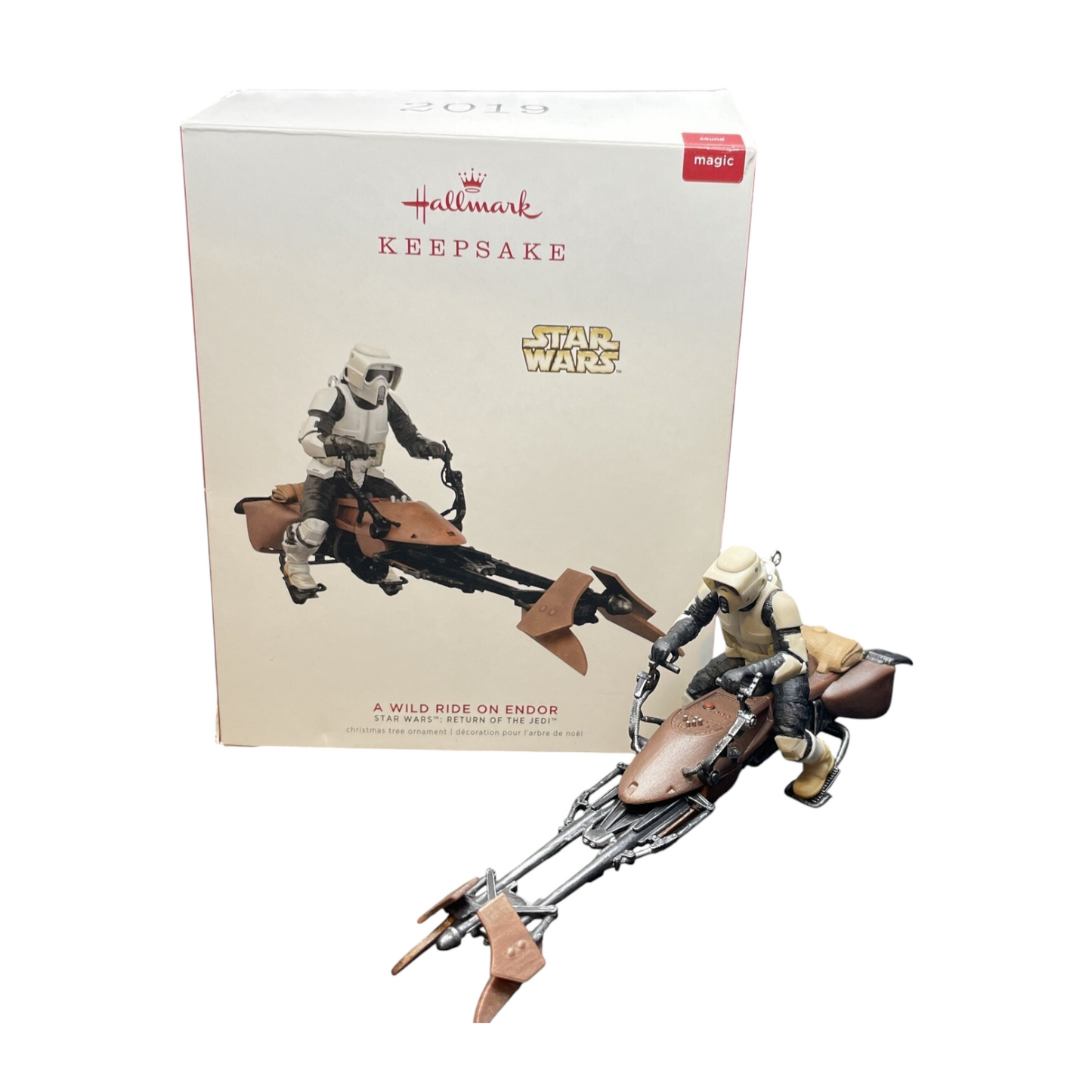 2019 A Wild Ride On Endor Hallmark Ornament (Star Wars) QXI3619