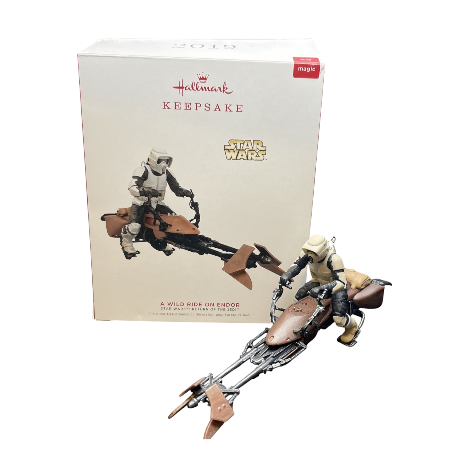 2019 A Wild Ride On Endor Hallmark Ornament (Star Wars) QXI3619