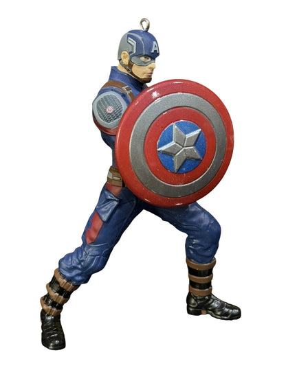 2019 Captain America Hallmark Ornament (Super Heroes) QXE3227