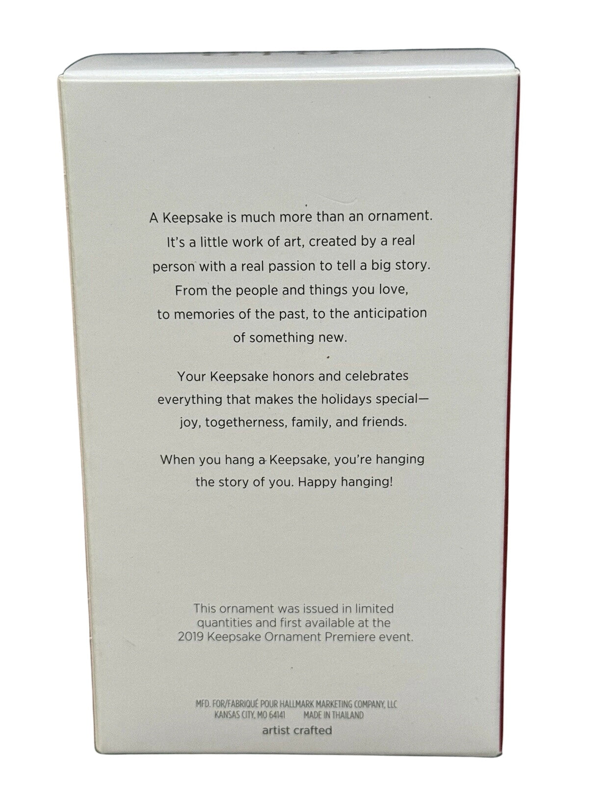 2019 Captain America Hallmark Ornament (Super Heroes) QXE3227