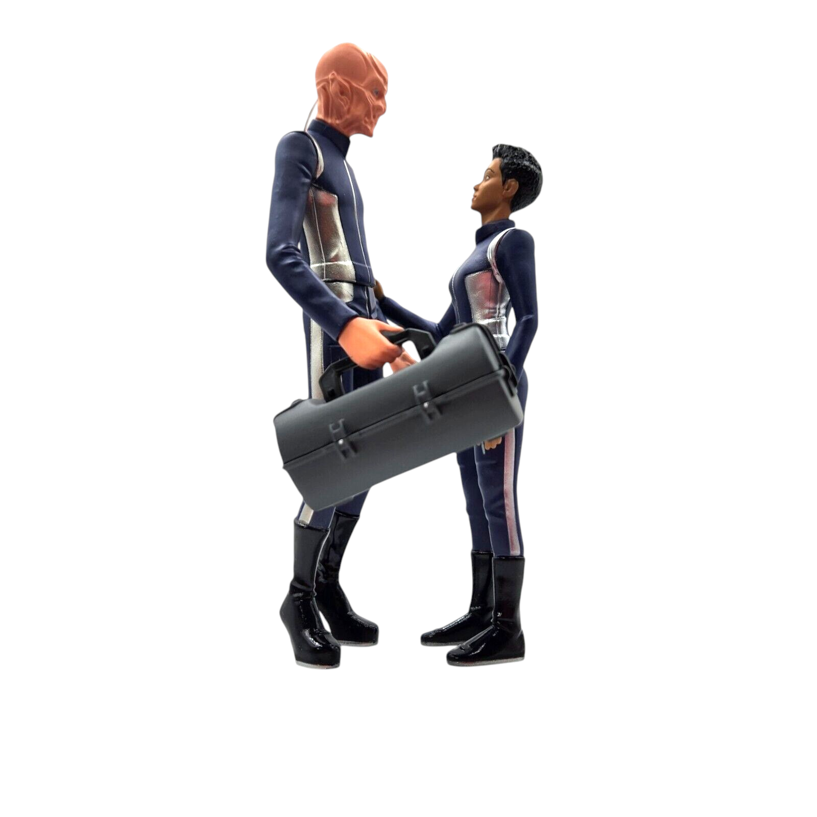 2019 Commander Saru And Michael Burnham Hallmark Ornament (Star Trek) QXI3657