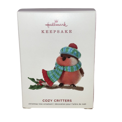 2019 Cozy Critters #3 — Robin Hallmark Ornament (Cozy Critters) QXR9039