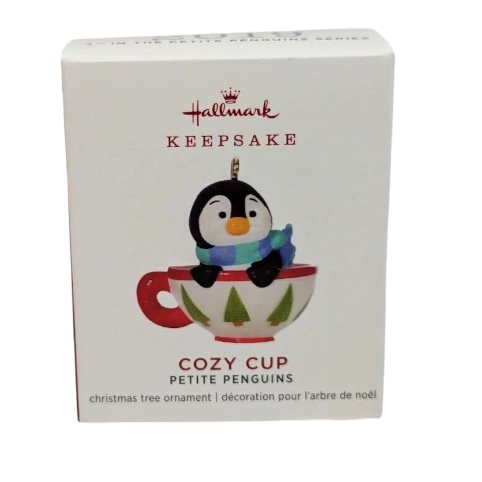 2019 Cozy Cup Hallmark Ornament (Petite Penguins) QXM8277