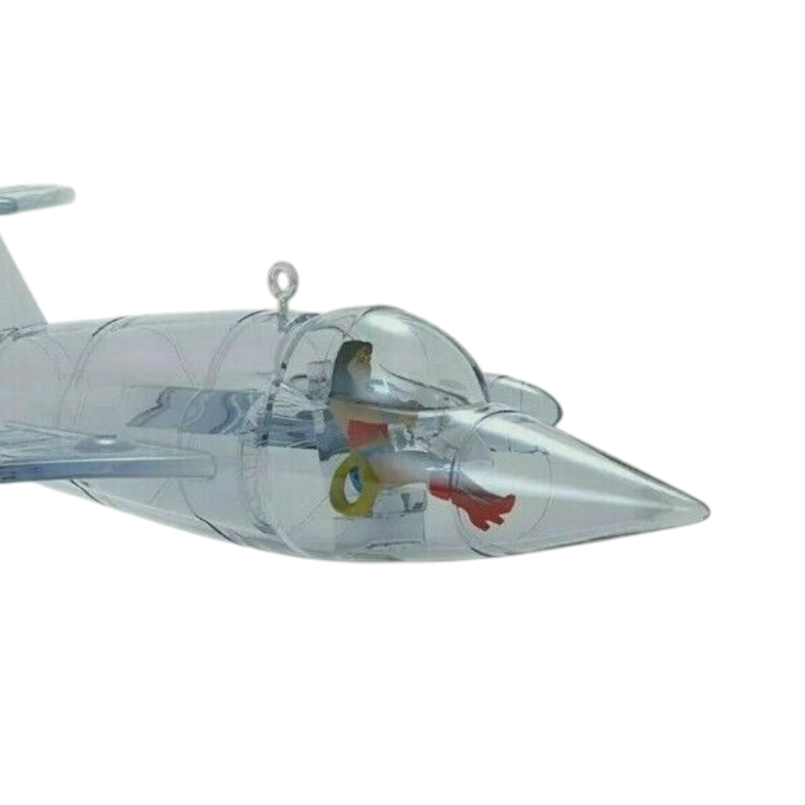 2019 DC Invisible Jet Hallmark Ornament (Super Heroes) QXI3339