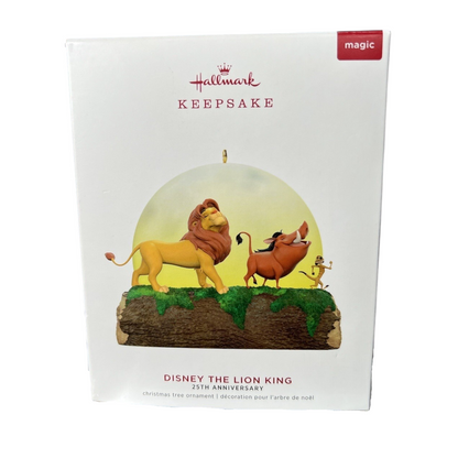 2019 Disney The Lion King 25th Anniversary Hallmark Ornament (Disney) QXD6287