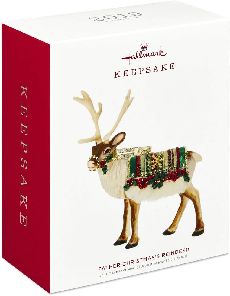 2019 Father Christmas's Reindeer Hallmark Ornament (Father Christmas) QXE3209