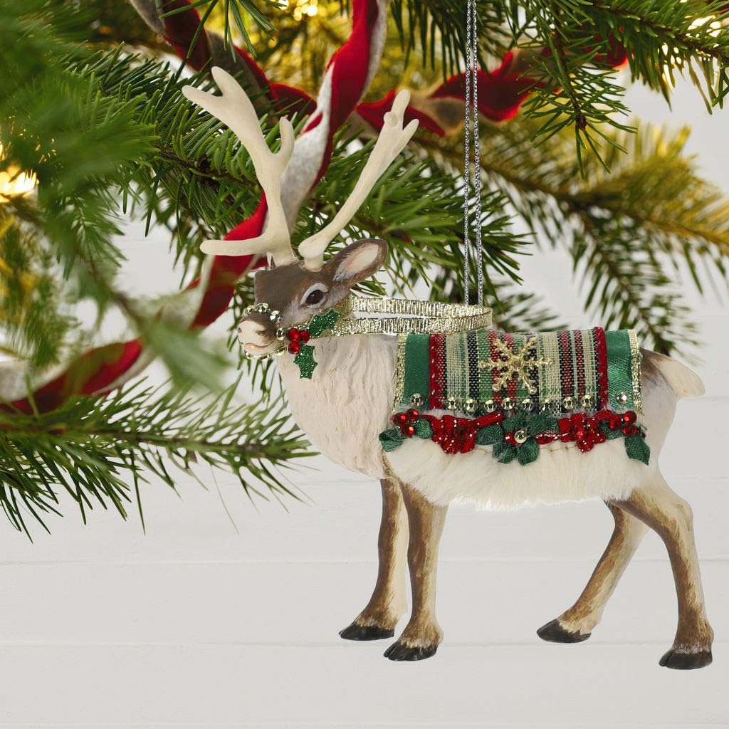 2019 Father Christmas's Reindeer Hallmark Ornament (Father Christmas) QXE3209