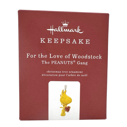 2019 For the Love of Woodstock Hallmark Ornament (Peanuts) QXI3769