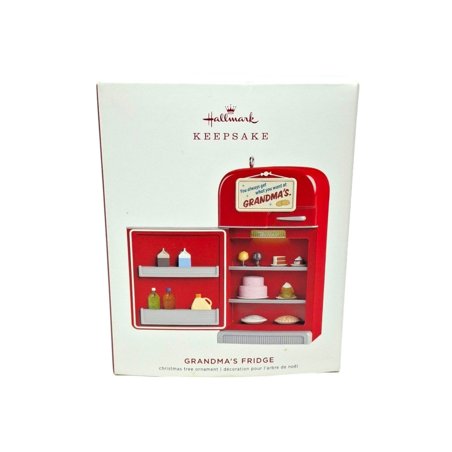 2019 Grandma's Fridge Hallmark Ornament (Kitchen) QGO2137
