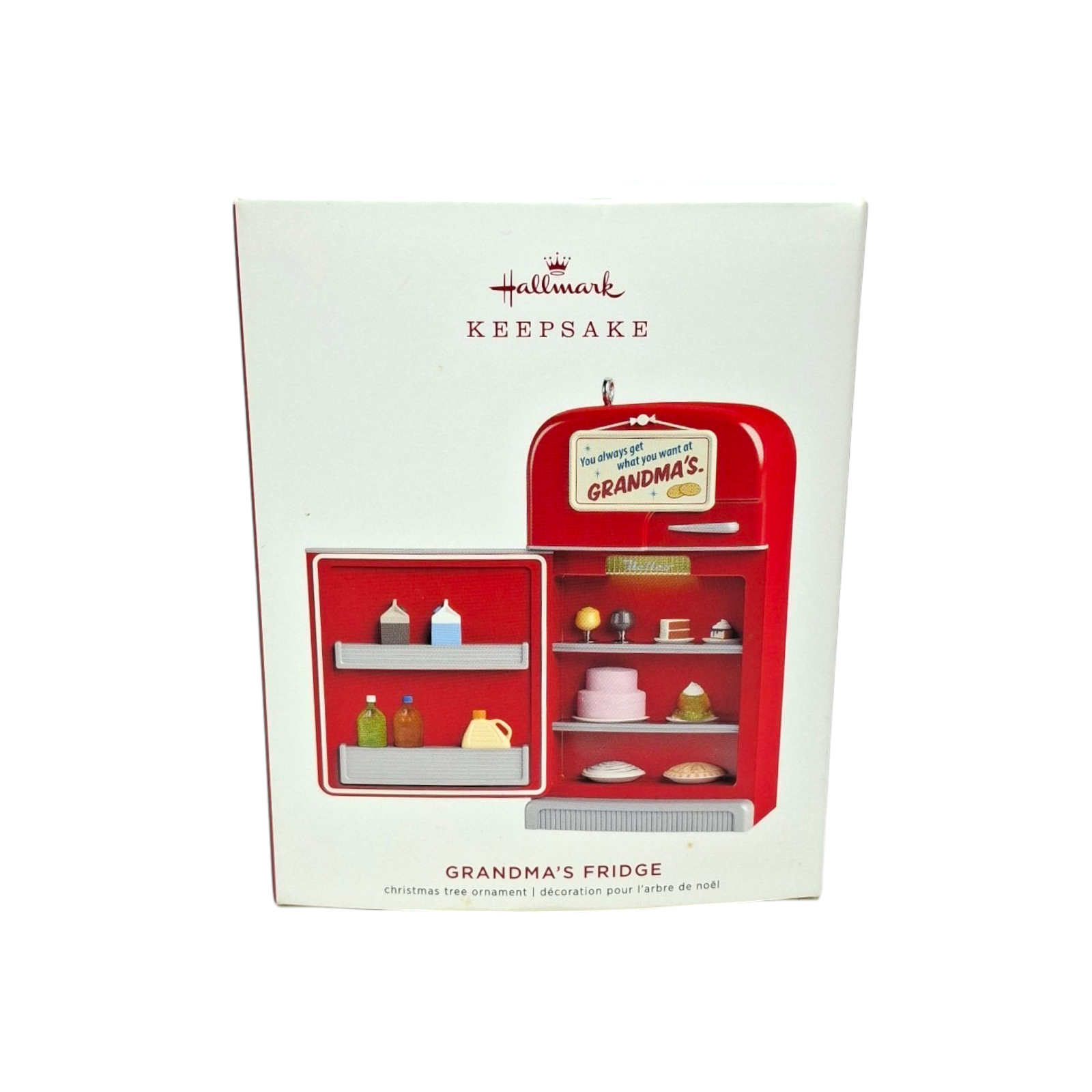 2019 Grandma's Fridge Hallmark Ornament (Kitchen) QGO2137