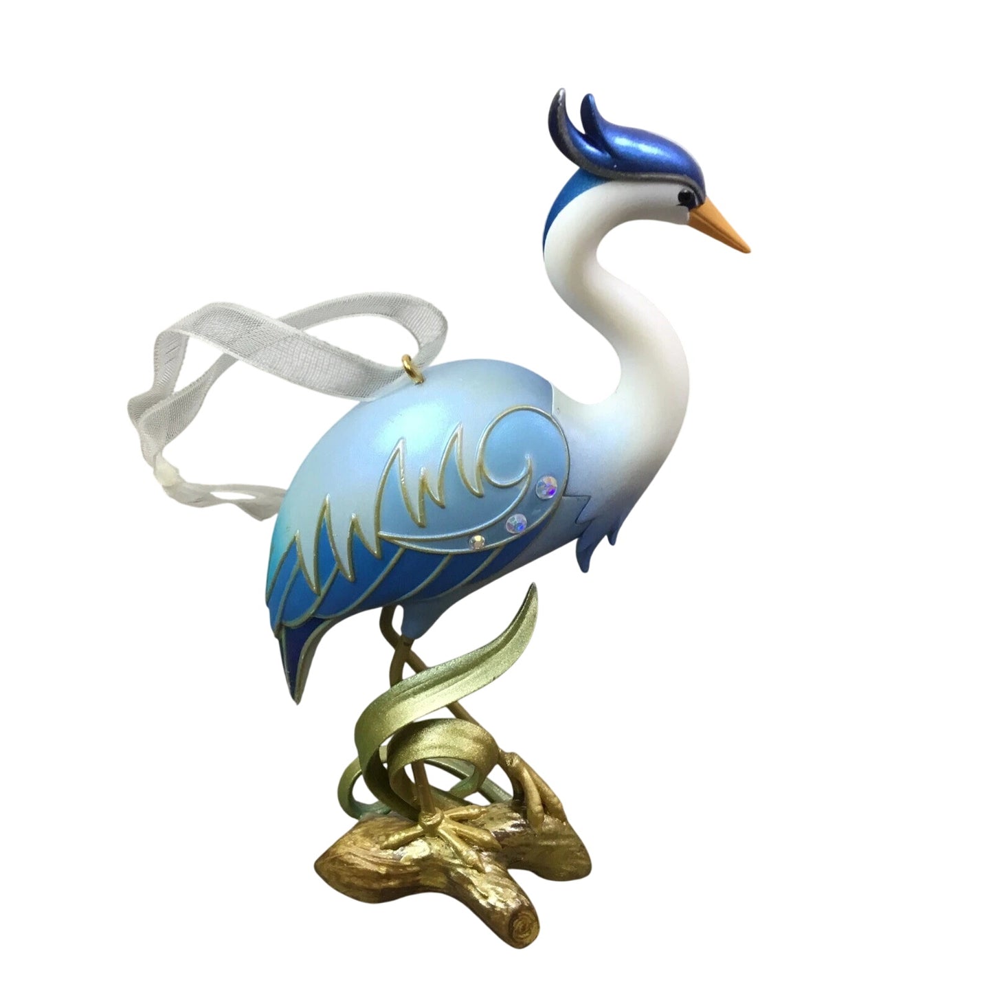 2019 Great Blue Heron 15th Anniversary Hallmark Ornament (Beauty of Birds) QGO2439