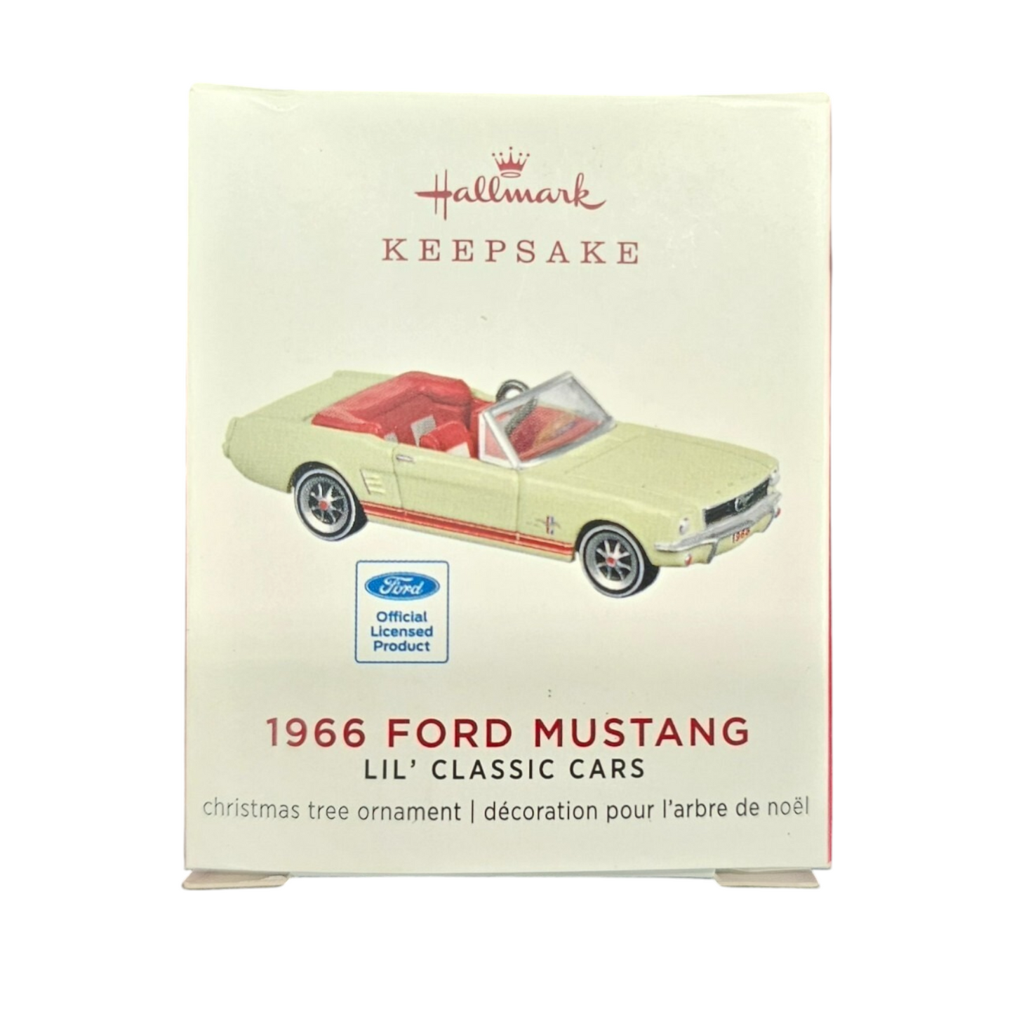 2019 Hallmark Ornament (1966) Ford Mustang Hallmark Ornament (Lil' Classic Cars) QXM8267