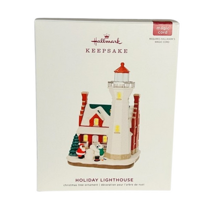 2019 Holiday Lighthouse Hallmark Ornament (Holiday Lighthouse) QXR9157