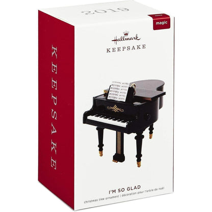 2019 I'm So Glad Hallmark Ornament (Piano) QSM7819