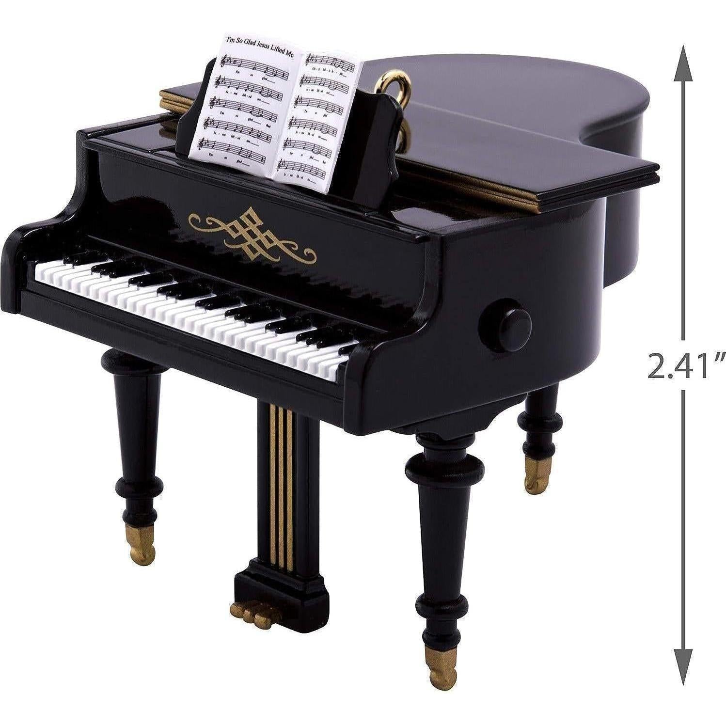 2019 I'm So Glad Hallmark Ornament (Piano) QSM7819
