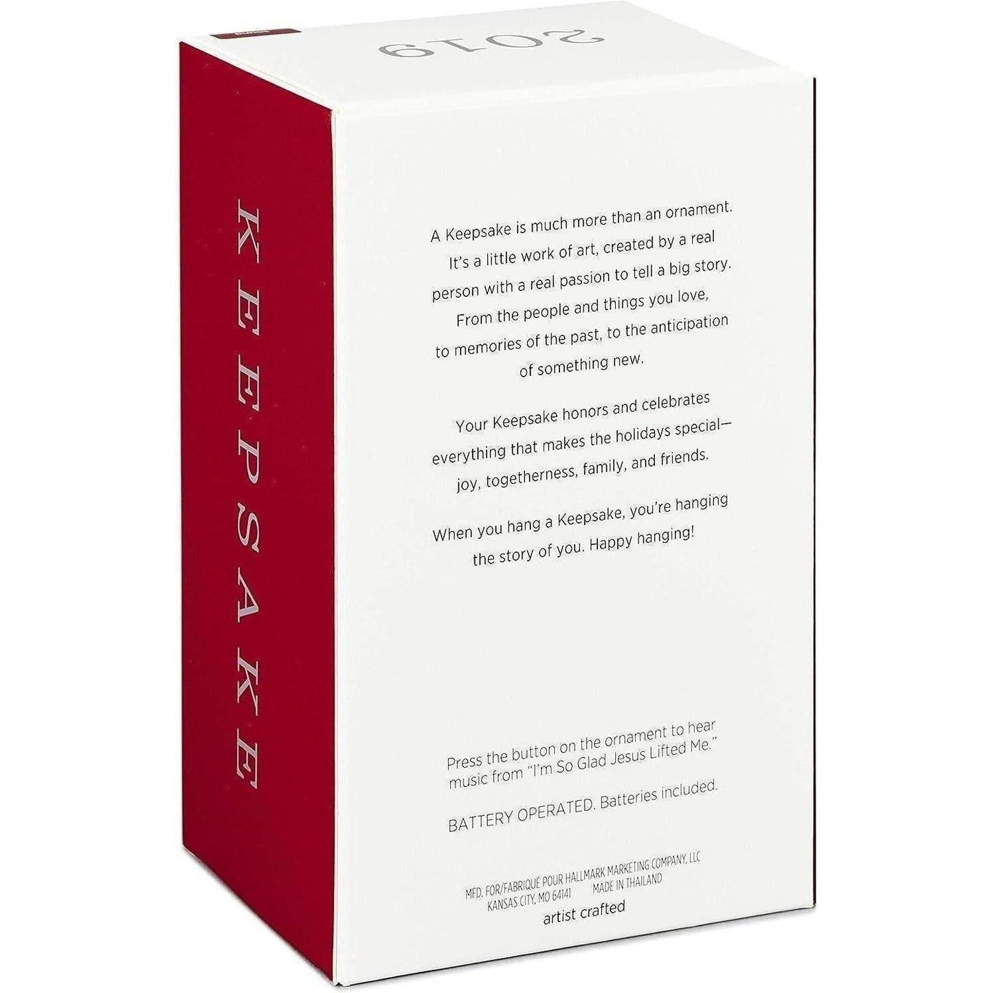 2019 I'm So Glad Hallmark Ornament (Piano) QSM7819