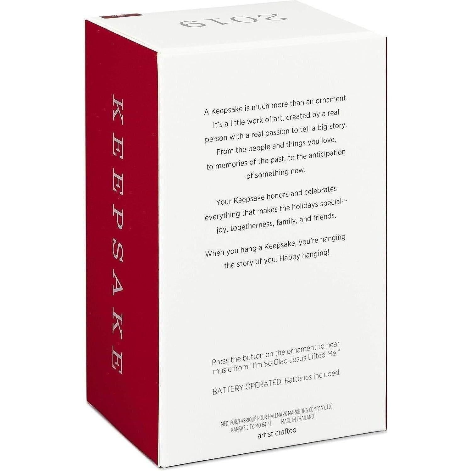 2019 I'm So Glad Hallmark Ornament (Piano) QSM7819