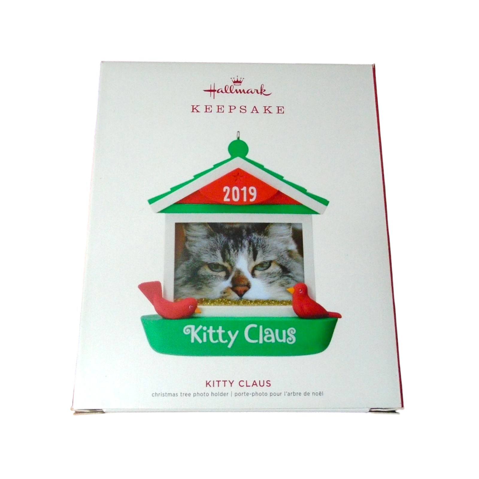 2019 Kitty Claus Hallmark Ornament (Photo Holder) QGO2069