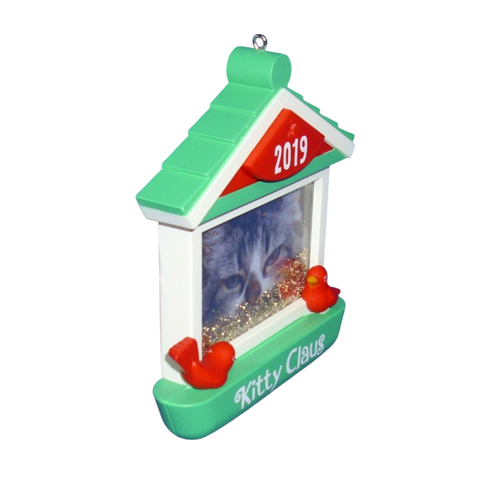 2019 Kitty Claus Hallmark Ornament (Photo Holder) QGO2069
