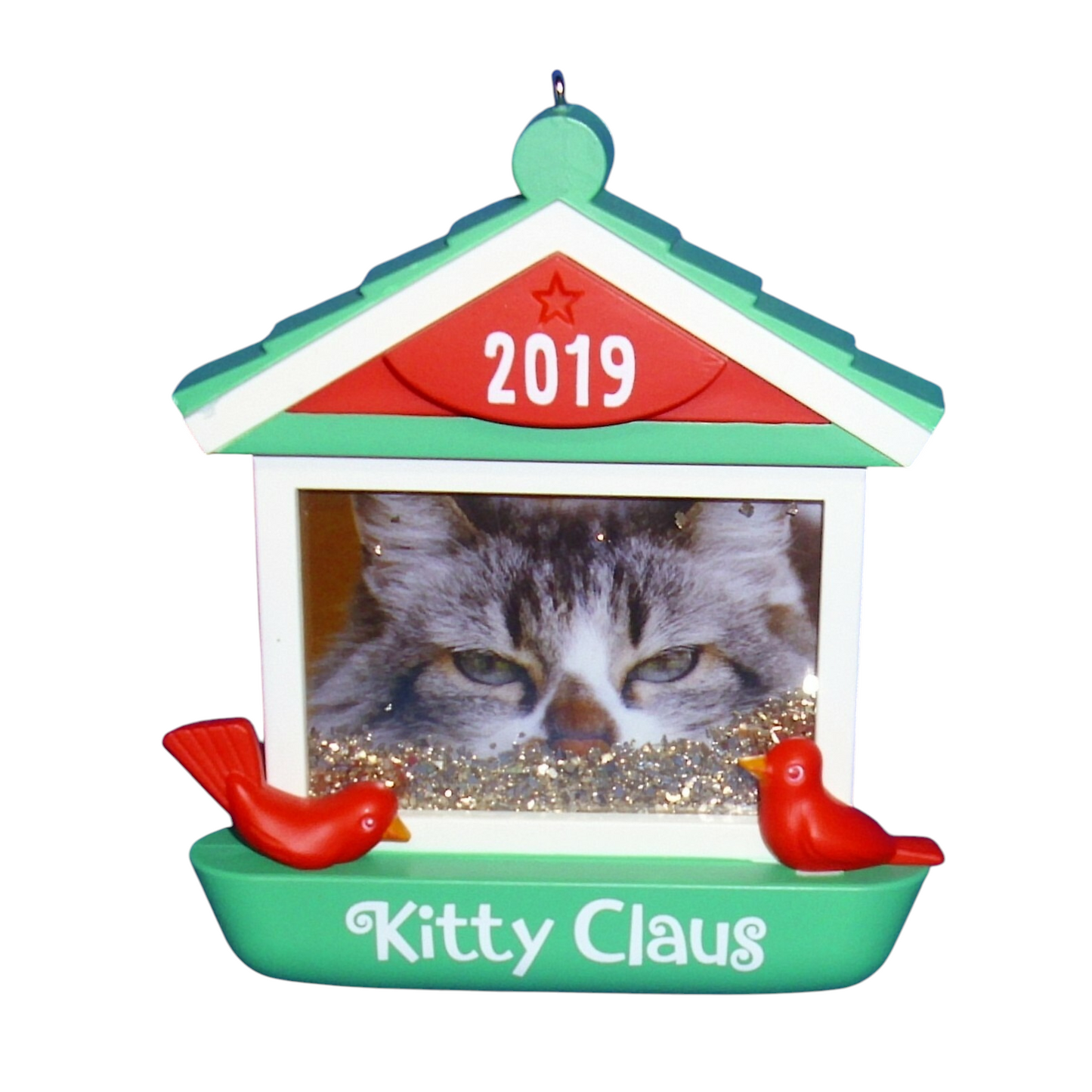 2019 Kitty Claus Hallmark Ornament (Photo Holder) QGO2069