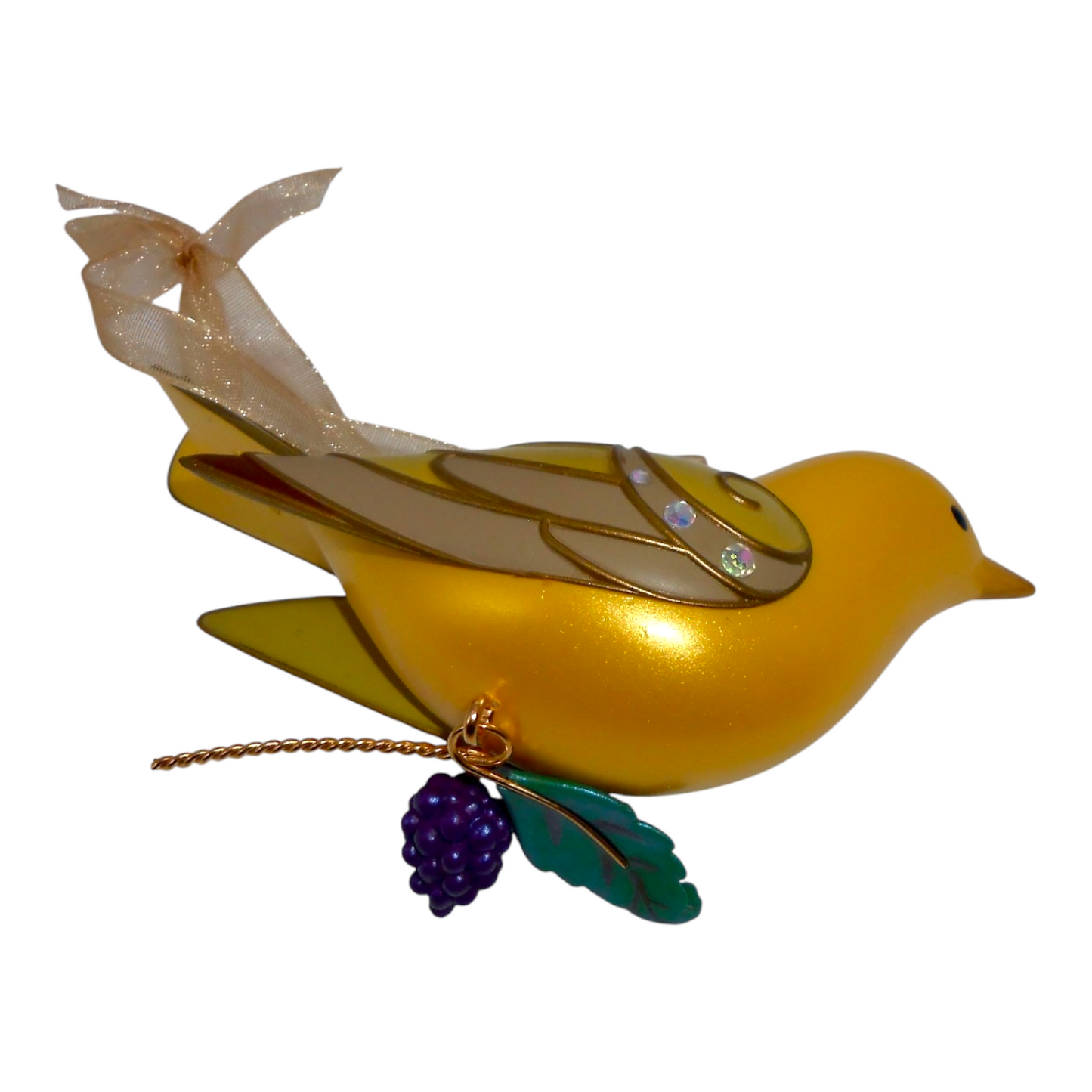 2019 Lady Summer Tanager Hallmark Ornament (Beauty of Birds) QXE3167
