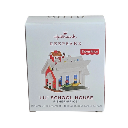 2019 Lil' School House Hallmark Ornament (Fisher Price) QXM8297