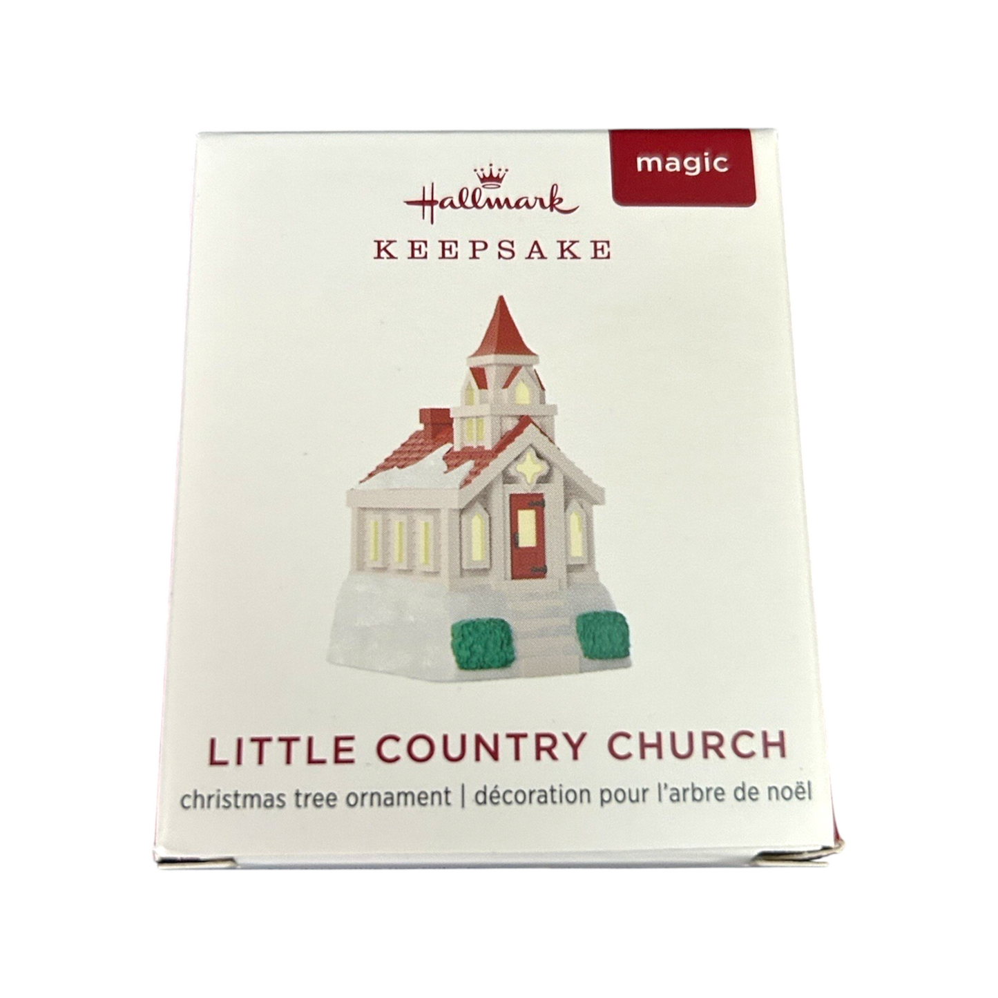 2019 Little Country Church Hallmark Ornament (Church) QXM8359