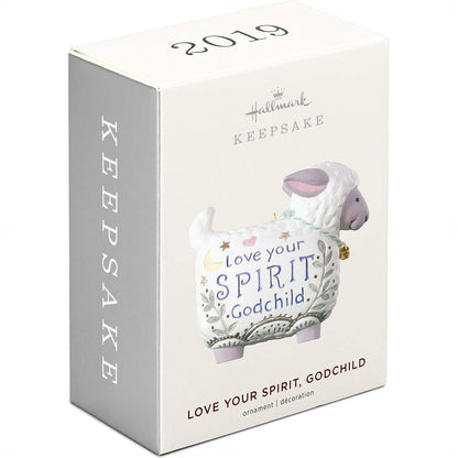 2019 Love Your Spirit, Godchild Hallmark Ornament QHX4089