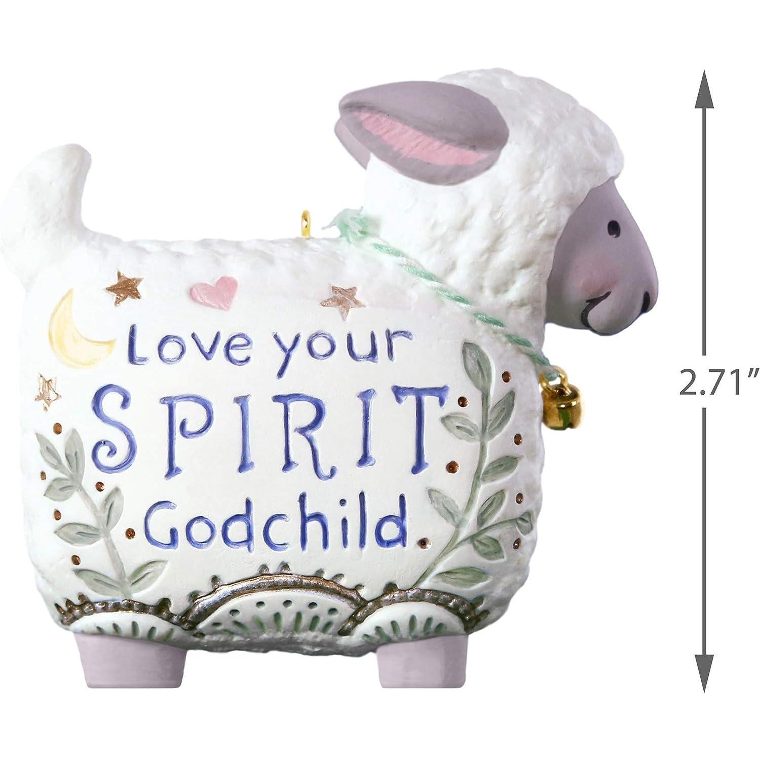 2019 Love Your Spirit, Godchild Hallmark Ornament QHX4089