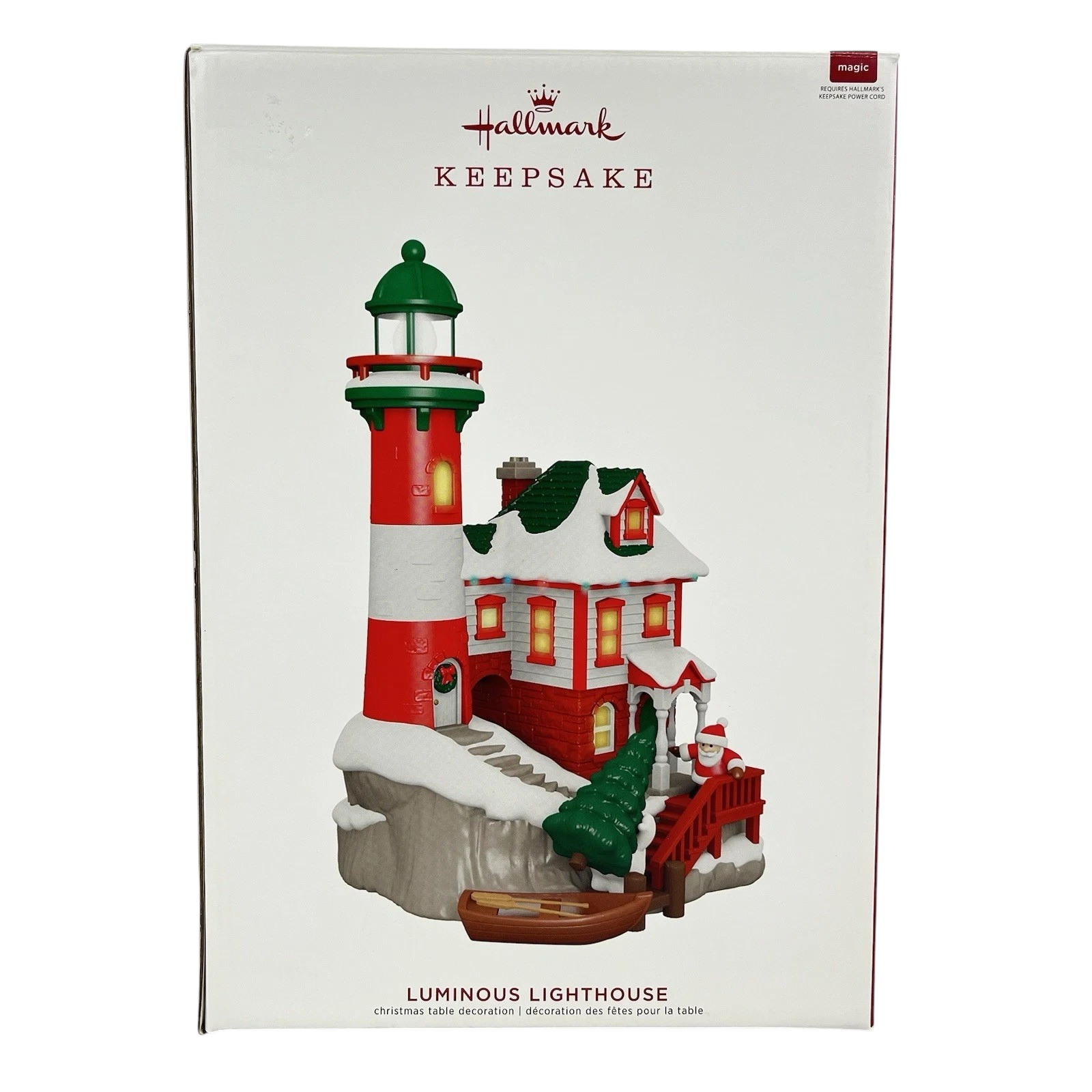 2019 Luminous Lighthouse Hallmark Ornament (Luminous Lighthouse) QFM3357