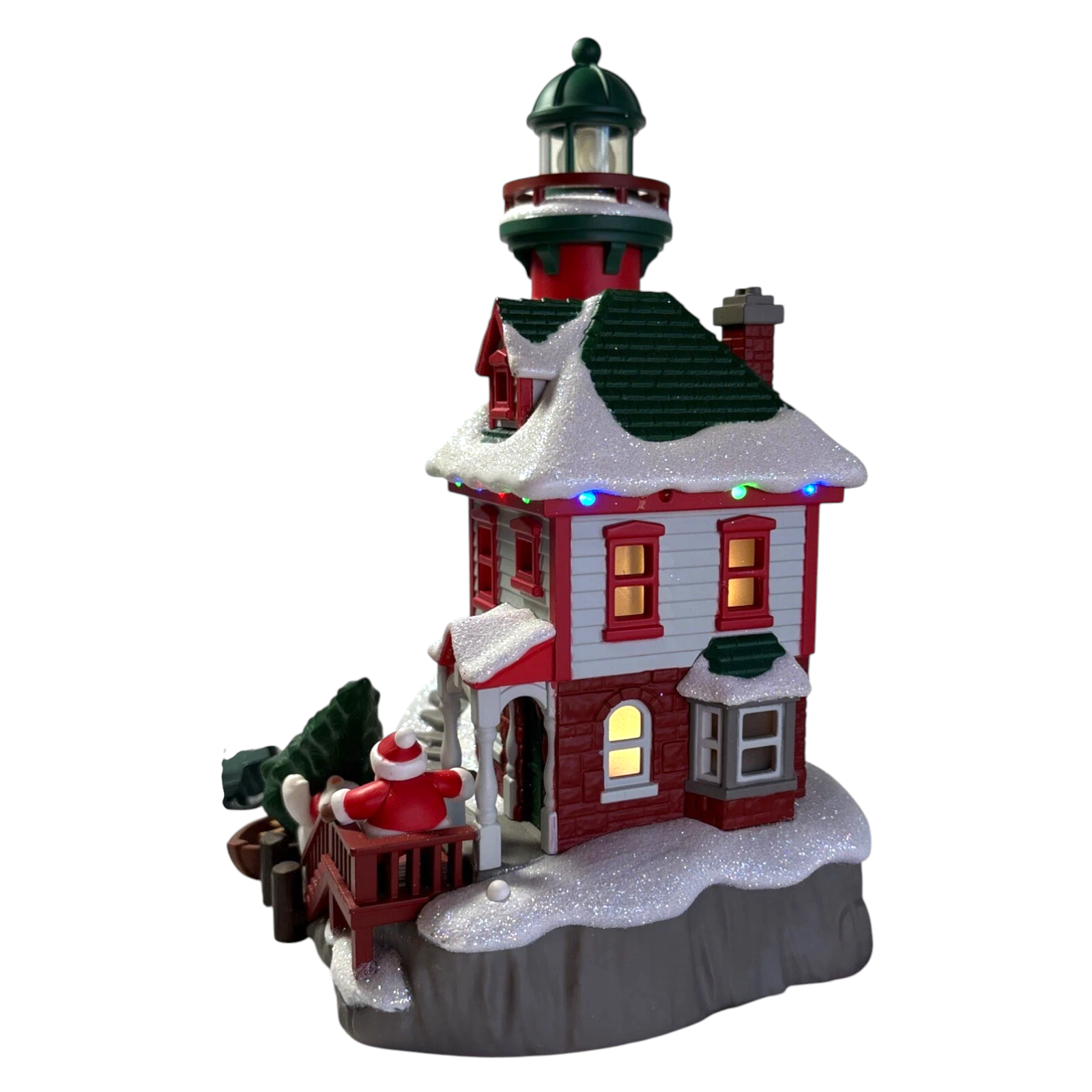 2019 Luminous Lighthouse Hallmark Ornament (Luminous Lighthouse) QFM3357