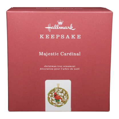 2019 Majestic Cardinal Hallmark Ornament (Bird) QK1247