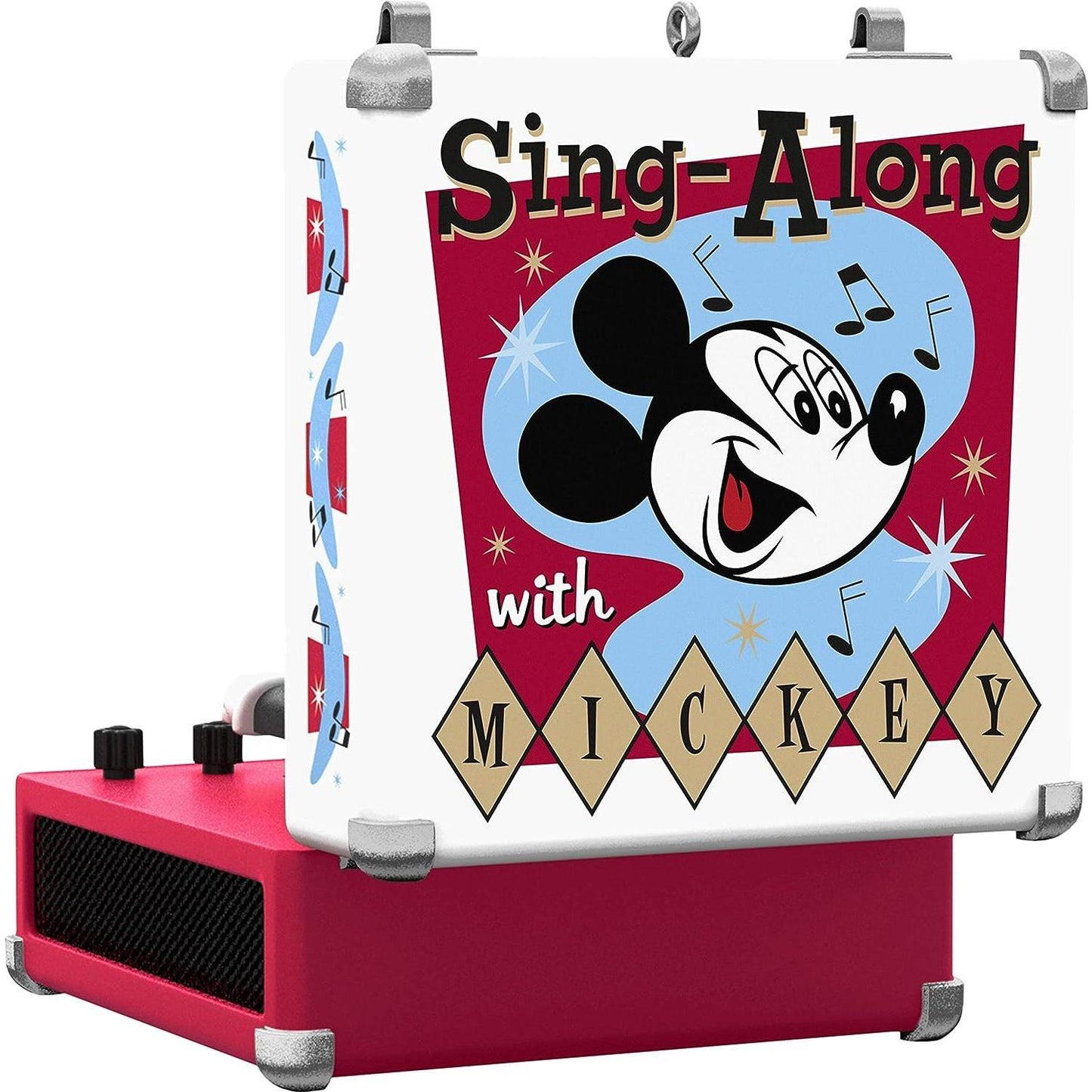 2019 Mickey Mouse Record Player Hallmark Ornament (Mickey Mouse & Friends) QXD6189