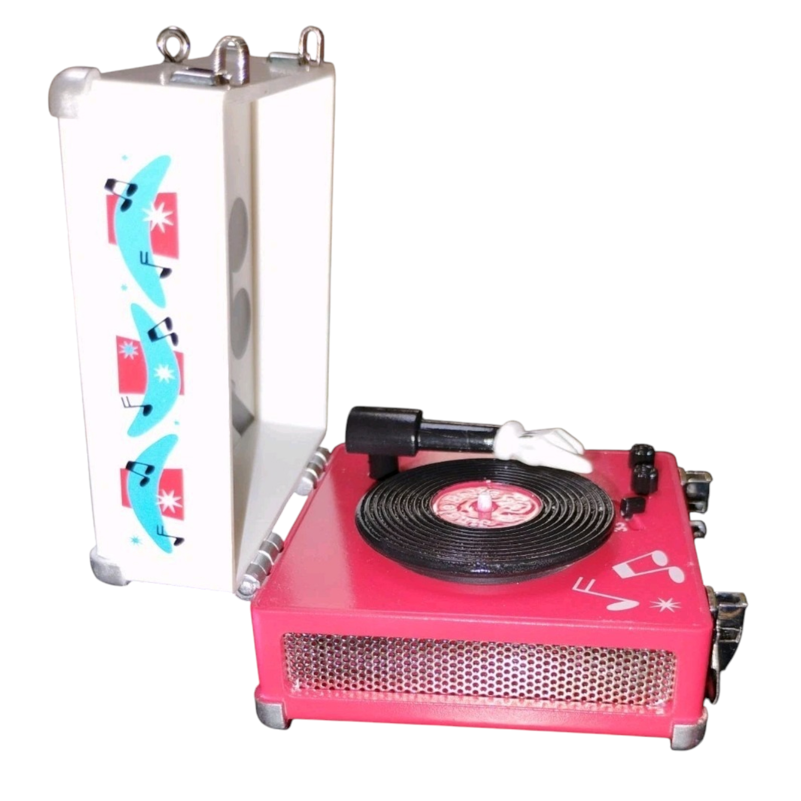 2019 Mickey Mouse Record Player Hallmark Ornament (Mickey Mouse & Friends) QXD6189