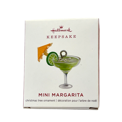 2019 Mini Margarita Hallmark Ornament (Eat & Drink) QXM8317