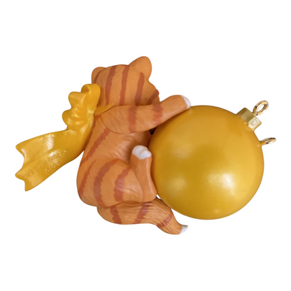 2019 Mischievous Kitten Surprise Hallmark Ornament (Mischievous Kitten) QGO2339