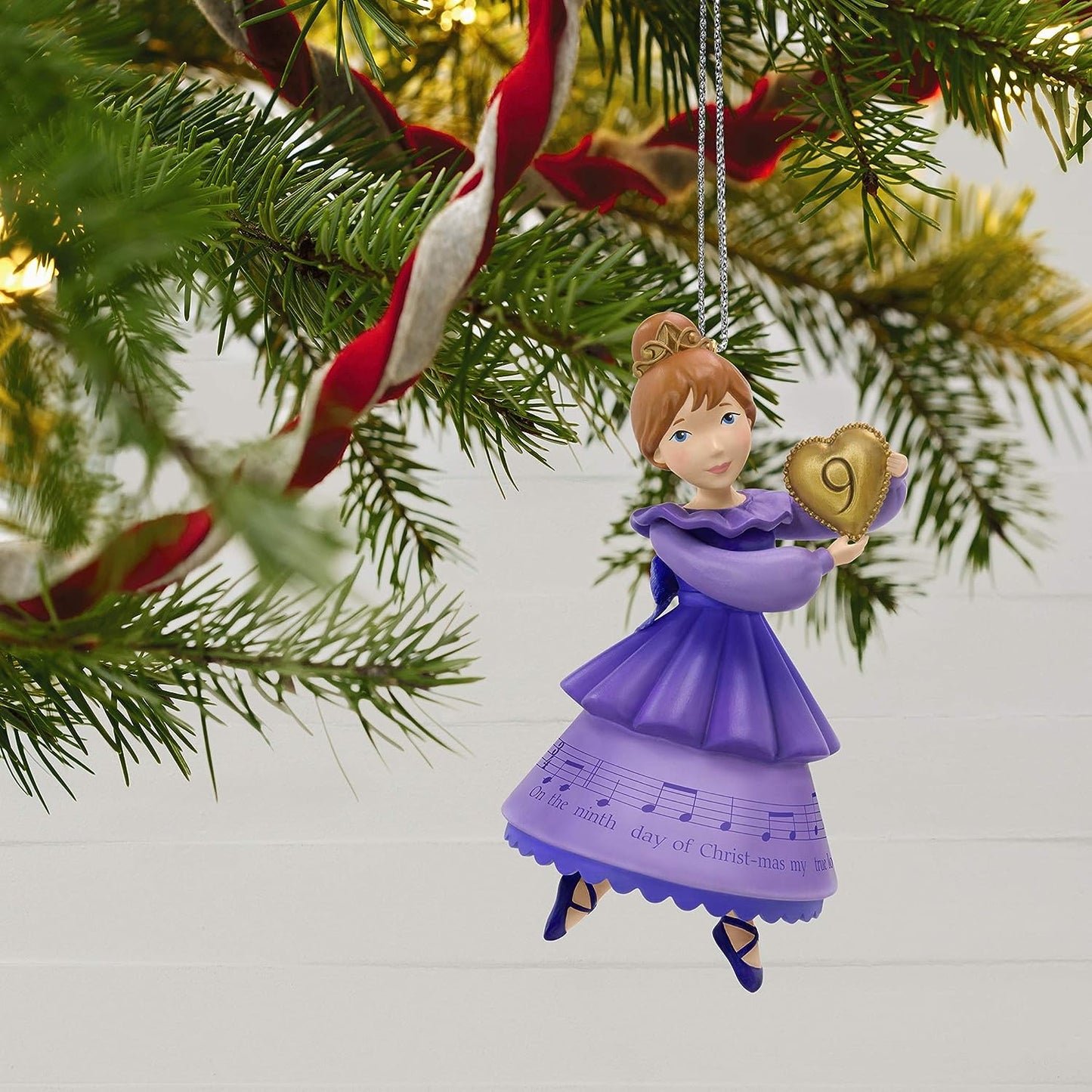 2019 Nine Ladies Dancing Hallmark Ornament (Twelve Days of Christmas) QXR9427