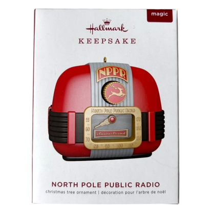 2019 North Pole Public Radio Hallmark Ornament (Music) QGO2177